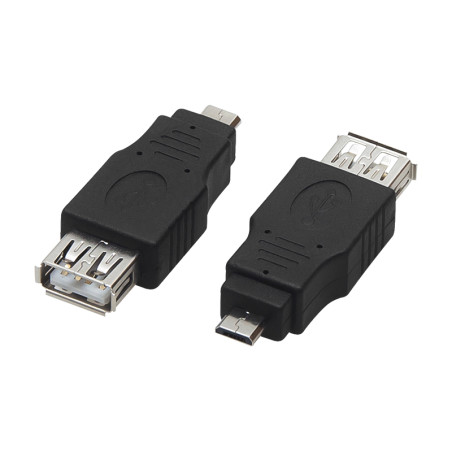 75-844- Adapter USB-uttag USB-hane till Micro USB-hane