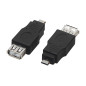 75-844- Adapter USB-uttag USB-hane till Micro USB-hane