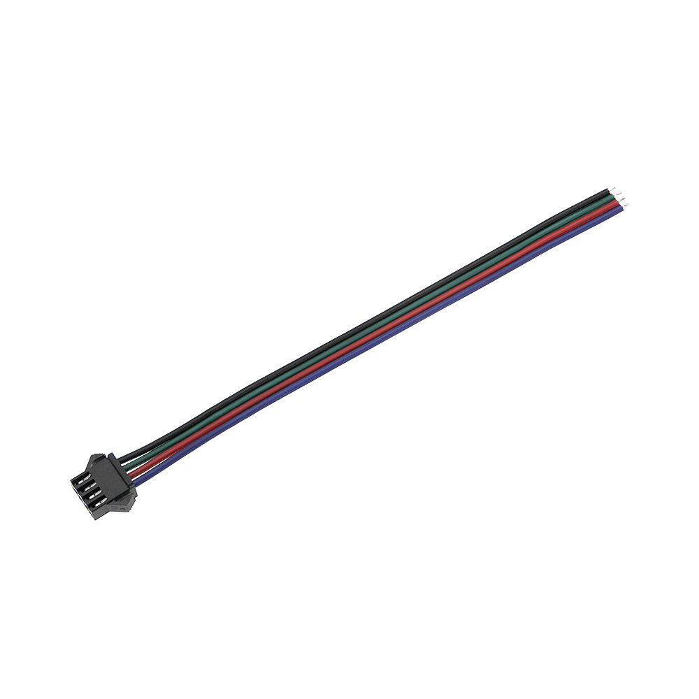 6270- Konektor do taśm led złącze wtyk rgb z przewodem 6270- Konektor do taśm led złącze wtyk rgb z przewodem