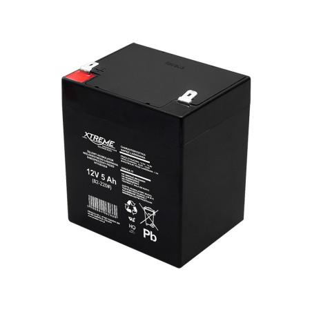 82-220 - Gelbatteri 12v 5ah xtreme101x90x71_4,8 | HandlaSmidigt.se