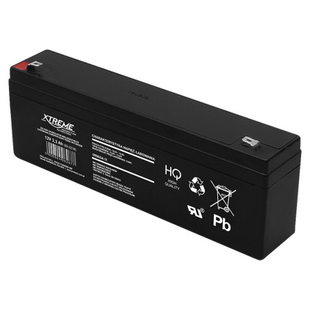 82-221- Gelbatteri 12v 2.3ah xtreme 177x64x35_4,8 | HandlaSmidigt.se