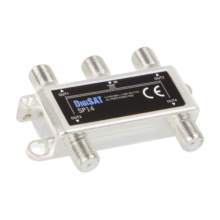 77-217- Förgrenare f: gn-4gn sp14 digisat 5-2400mhz