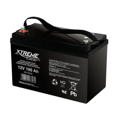 82-222- Gelbatteri 12v/100ah xtreme vikt 29kg, 327x214x167_8 | HandlaSmidigt.se
