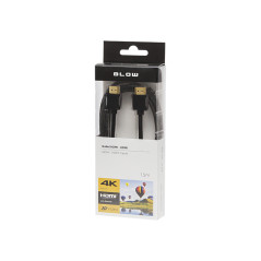 92-650- HDMI-HDMI-anslutning svart 2.0 4k 1,5m