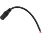 70-680- DC-uttag 2,1/5,5 med 15 cm kabel