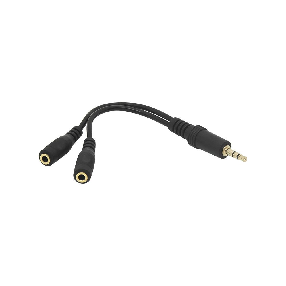 91-212- Jackgrensplittare: wt3,5-2gn3,5st med HQ-kabel 91-212- Jackgrensplittare: wt3,5-2gn3,5st med HQ-kabel