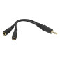 91-212- Jackgrensplittare: wt3,5-2gn3,5st med HQ-kabel
