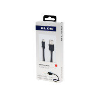 66-071- Przyłącze usb a - micro b 1,0m czarne hq blister