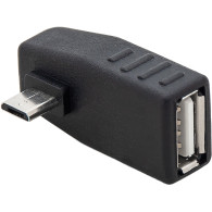 75-879- Adapter usb gniazdousb-wtyk microusb kąt