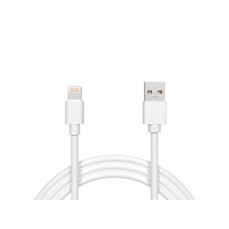 66-076- USB-anslutning till iPhone 1,5m superkvalitet blister