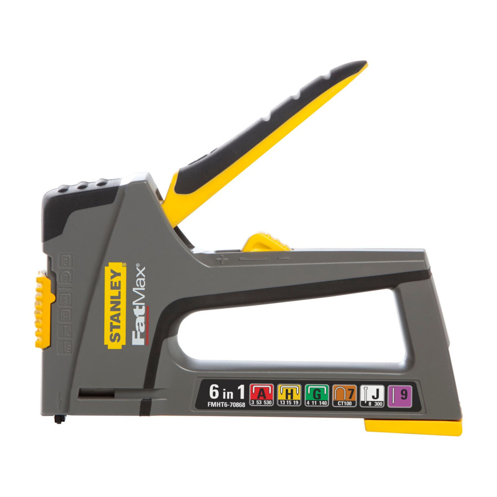 708686 Snickarhäftare FatMax 6 i 1 + stiftpaket, Stanley FMHT6-70868