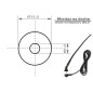 22-638- Antennkabel fmd350/fmd410 avbruten