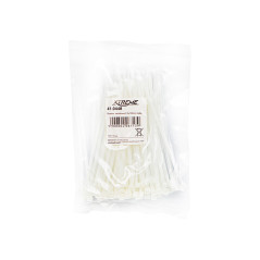 41-044- Bandklämma 2,5x100mm vit