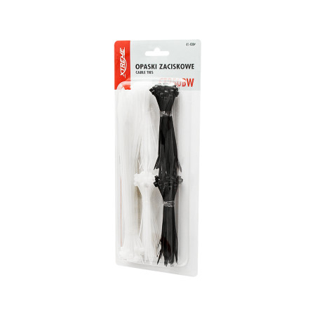 41-408- Kabelklämmor set svart/vit 2,5mm ct250bw