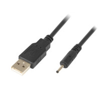 66-079- Przyłącze usb a - wtyk dc 0,7/2,5 tablet zawieszka