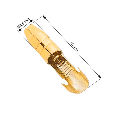 43-112- Oisolerad hanekontakt 3,5/15
