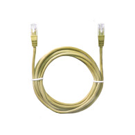 2758- Przyłącze patchcord utp  1,0m żółty