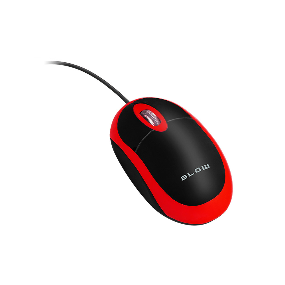 84-011- Mysz optyczna blow mp-20 usb czerwona