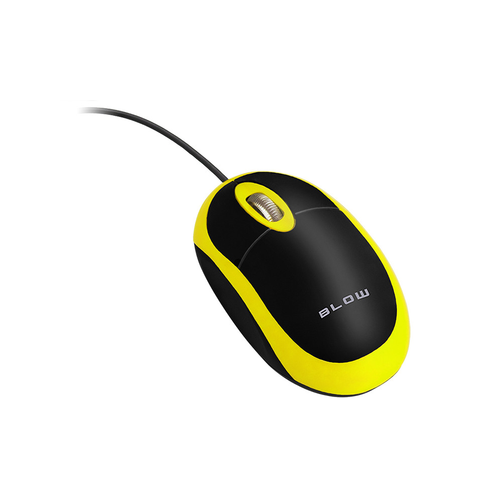 84-017- Optisk mus blow mp-20 usb gul