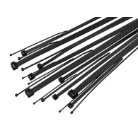 41-254- Svart kabelbindare 3,5x140mm