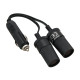 96-868 - Tändaruttagsgrenuttag 1xsticka/2xuttag + kabel cs-25