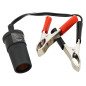 96-870 - Bilkontaktdon med krokodilklämmor cs-11