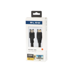 96-643- HDMI-HDMI-anslutning klassisk rak 2m