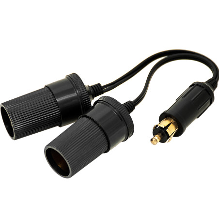 22-220- Tändaruttagsgrenare Euro Truck-2 med 2 tändaruttag