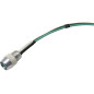 3539 - LED-diode 5 mm (blå blinkande 12V) indikatorlampa med kabel