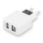 75-869- Nätadapter med dubbla USB-uttag 1A+2,1A H21C