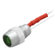 2510- Dioda led  5mm (12v zielona kontrolka)