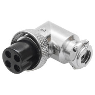 20-134- Wtyk cb mikrofonowy 4pin kątowy
