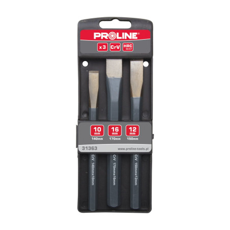 31363 Set med låssmedsmejslar - 3 delar, Proline