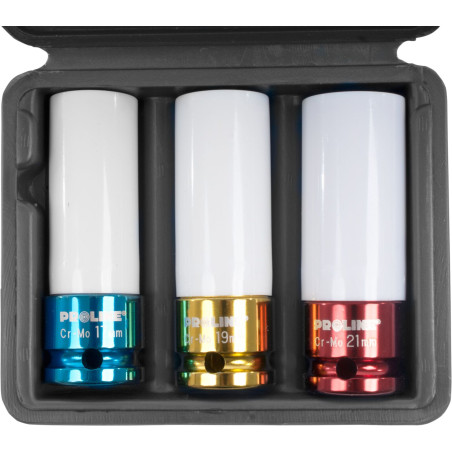 29080 Slagnyckelsatser 1/2 tum för aluminiumfälgar CrMo, Proline