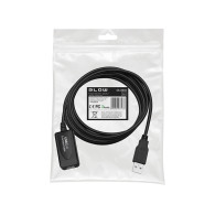 66-084- Przyłącze usb a - a   5,0m wtyk-gniazdo z ic zawieszka