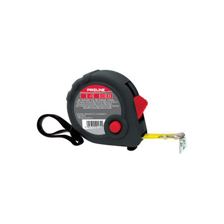 20135K Professionell ihoprullningsbar måttband 5m/19mm, nylon, Proline