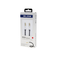 91-272- Anslutningskabel 3,5 mm hane till 3,5 mm hane 2,5 mm metall aux