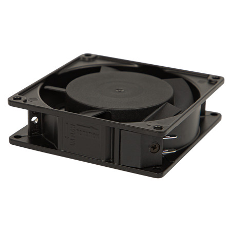 85-942- Fläkt 92x25mm 230v med skjutterminaler