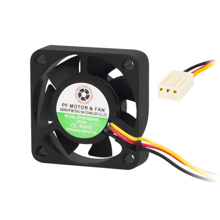 85-410- Fläkt 40x10mm 24v skjutreglage 3-ledad