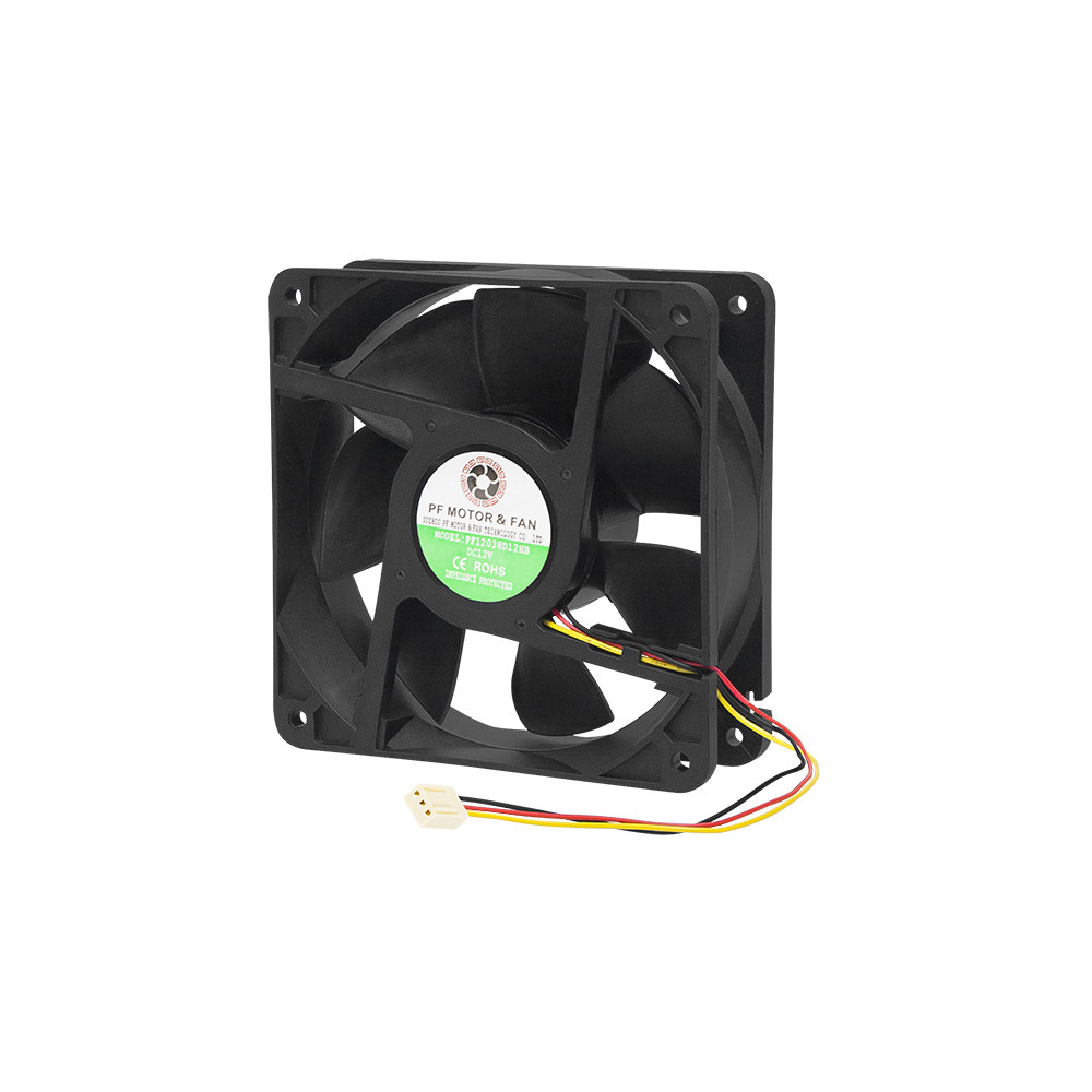 85-130- Fläkt 120x38mm 12v kulbana 3-ledad 85-130- Fläkt 120x38mm 12v kulbana 3-ledad