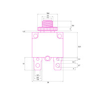 3953 - Termobimetallbrytare mr1 8a