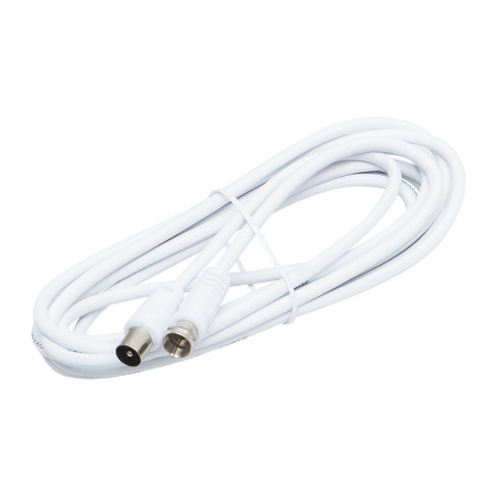 4377- Anslutning hane-hane antennkabel 3m