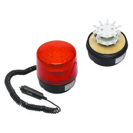 26-427- Optisk LED-signal 12V magnet röd