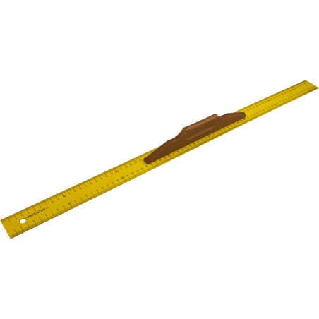 21077 Metallmått med skala 750mm, t.ex. för att skära gipsskivor