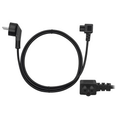 8944- Strömkabel till laptop-slut. 1,5m vinkel