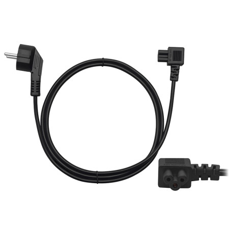 8944- Strömkabel till laptop-slut. 1,5m vinkel