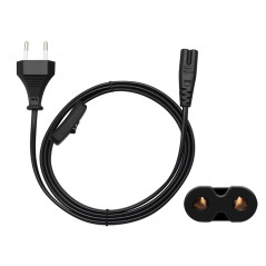 4439- Anslutning sn-14 nätverk 1,5m + strömbrytare 2x0,75mm