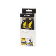 92-655- Przyłącze hdmi-hdmi yellow proste 3m 4k
