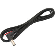 4833- Kontaktplugg 2,5/5,5 med 1,8m vinklad kabel