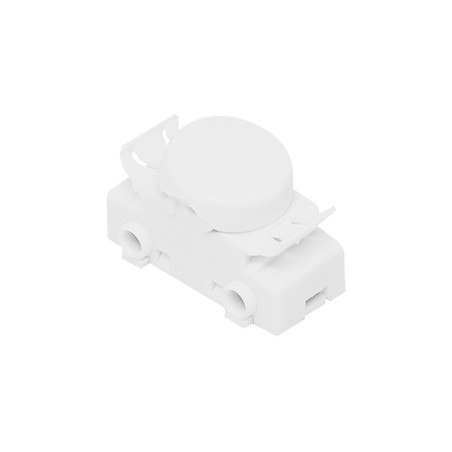 97-002- Strömbrytare pp10 vit 230v genomgående